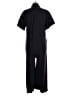 Leallo 100% Cotton Solid Black Jumpsuit Size L - photo 2