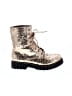 Qupid Gold Ankle Boots Size 5 1/2 - photo 1