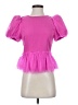 TCEC 100% Polyester Pink Short Sleeve Top Size S - photo 1
