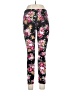 Bobbie Brooks Floral Black Yoga Pants Size L - photo 1