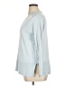 Metric Knits Blue Long Sleeve Blouse Size XL - photo 5