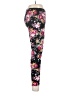 Bobbie Brooks Floral Black Yoga Pants Size L - photo 4