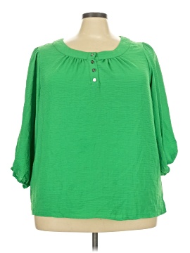Adrienne Vittadini 3/4 Sleeve Blouse