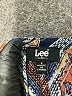 Lee 100% Rayon Blue 3/4 Sleeve Blouse Size L - photo 7