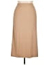 Capella Apparel Solid Tan Casual Skirt Size 1X - photo 1