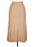 Capella Apparel Solid Tan Casual Skirt Size 1X - photo 2