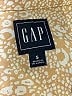 Gap Paisley Gold Short Sleeve Button-Down Shirt Size S - photo 7
