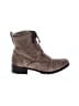 Naturalizer 100% Leather Gray Brown Ankle Boots Size 6 - photo 1