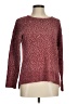 Leo & Nicole Tweed Burgundy Pullover Sweater Size M - photo 1