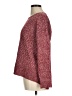 Leo & Nicole Tweed Burgundy Pullover Sweater Size M - photo 5