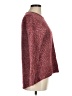 Leo & Nicole Tweed Burgundy Pullover Sweater Size M - photo 4