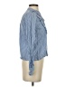 J.Crew Blue Long Sleeve Blouse Size XS - photo 4