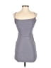 Glare Metallic Gray Purple Cocktail Dress One size - photo 1