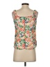 Vince Camuto 100% Polyester Orange Sleeveless Blouse Size XXS - photo 2
