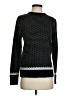 Blue Rain 100% Acrylic Polka Dots Black Pullover Sweater Size S - photo 1