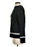 Blue Rain 100% Acrylic Polka Dots Black Pullover Sweater Size S - photo 5
