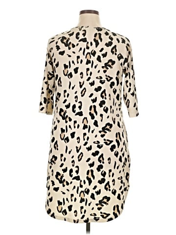 Tickled Teal Casual Dress (view 2)