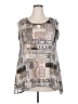 Naif Silver Sleeveless T-Shirt Size 2X - photo 1