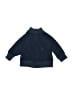 Old Navy 100% Polyester Blue Zip Up Hoodie Size 6-12 mo - photo 2