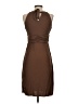 Unbranded Solid Brown Cocktail Dress Size XS (estimated) - photo 2