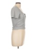 Shein Curve Gray Short Sleeve Henley Size 12 Plus (0) - photo 4
