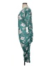 Nine Britton Print Teal Casual Dress Size 1X - photo 5