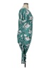 Nine Britton Print Teal Casual Dress Size 1X - photo 4