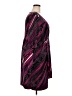 I.N. Studio Graphic Purple Cocktail Dress Size 18w - photo 4