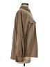 Joanna 100% Polyester Solid Tan Long Sleeve Blouse Size M - photo 4