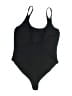 Forever 21 Solid Black One Piece Swimsuit Size L - photo 2