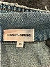 Sunset & Spring 100% Cotton Stars Blue Denim Jacket Size XS - photo 6