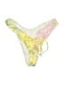 Unbranded Floral Yellow Swimsuit Bottoms Size XS - photo 1