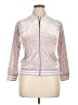 Assorted Brands 100% Polyester Metallic Pink Track Jacket Size 14 - 16 - photo 1