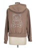 Assorted Brands 100% Polyester Brown Zip Up Hoodie Size XL - photo 2
