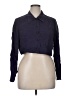 Karin Stevens 100% Rayon Purple Long Sleeve Blouse Size 14 - photo 1