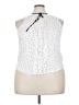 Forever 21 Plus Polka Dots White Sleeveless Blouse Size 3X - photo 1