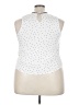 Forever 21 Plus Polka Dots White Sleeveless Blouse Size 3X - photo 2