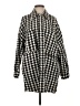 Zara Houndstooth Black Coat Size S - photo 1