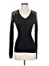 Bebe Black Long Sleeve Top Size S - photo 1