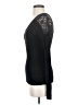 Bebe Black Long Sleeve Top Size S - photo 5