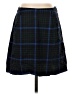 Esprit Plaid Blue Formal Skirt Size 5 - 6 - photo 1