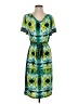 Alfani Print Green Casual Dress Size S - photo 1