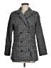 Shein 100% Polyester Houndstooth Gray Coat Size M - photo 1