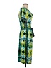 Alfani Print Green Casual Dress Size S - photo 4