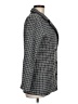 Shein 100% Polyester Houndstooth Gray Coat Size M - photo 4
