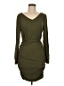 Unbranded 100% Polyester Green Casual Dress Size M - photo 1
