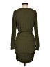 Unbranded 100% Polyester Green Casual Dress Size M - photo 2
