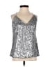 David Lerner Silver Tank Top Size XS - photo 1