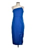 Unbranded Solid Blue Cocktail Dress Size XL - photo 1