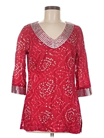 Calypso St. Barth For Target 3/4 Sleeve Blouse (view 1)